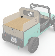 Closed cargo box - la Bagnole